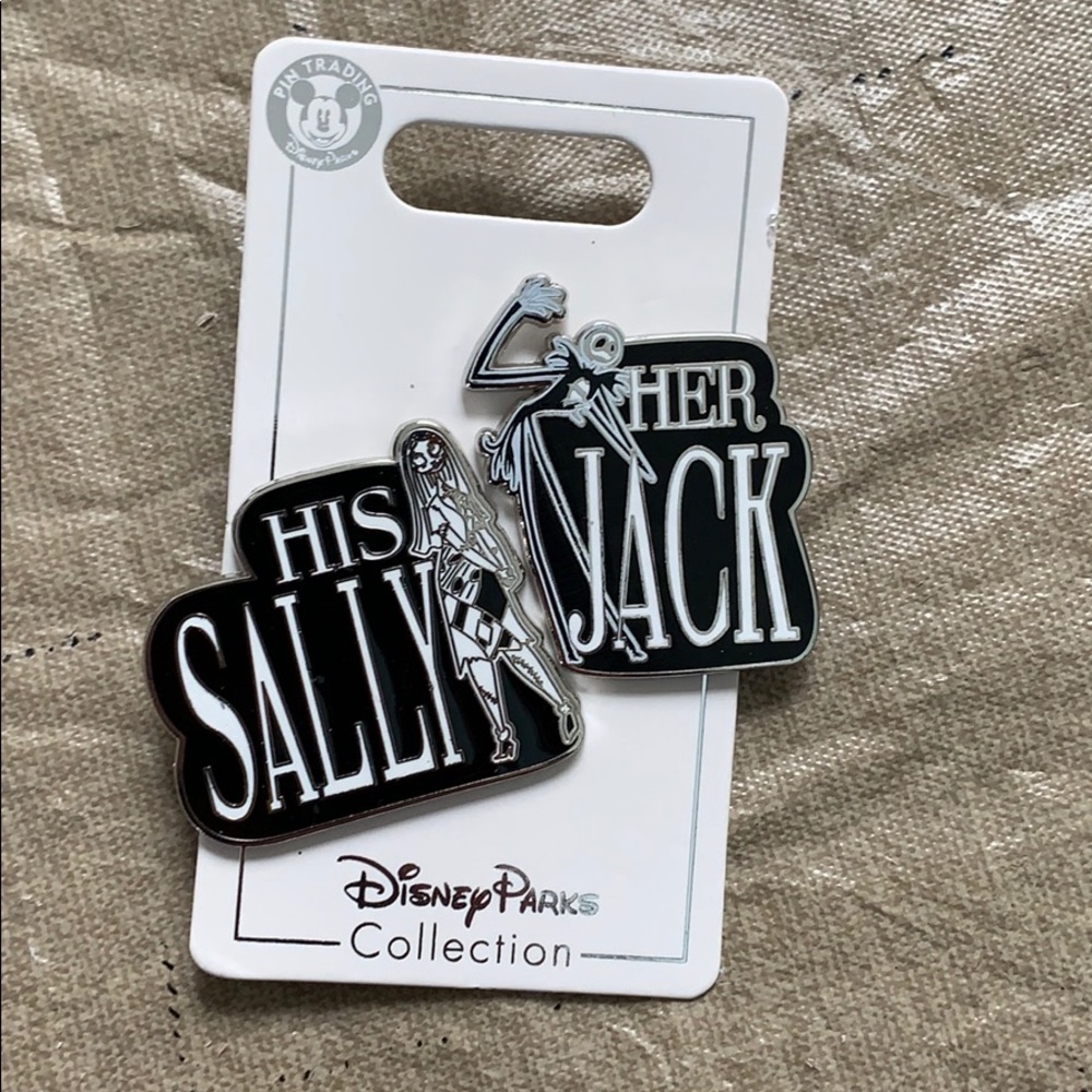 Disney Her  Jack Skellington and His Sally Pin
